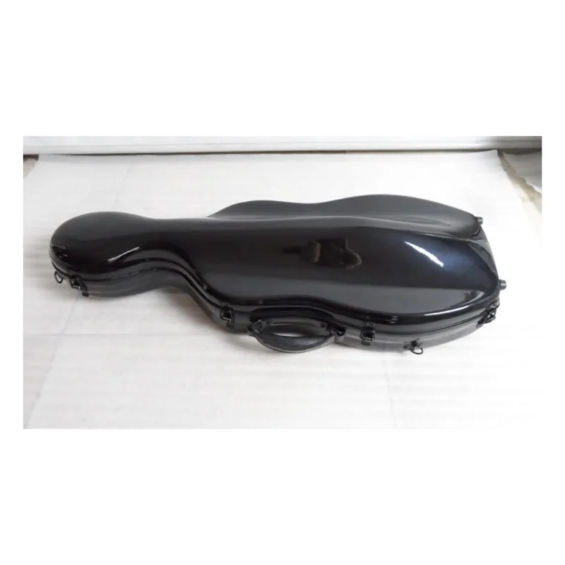 glass fiber Viola portable case viola glazed steel case viola box customize color Strong and easy to carry