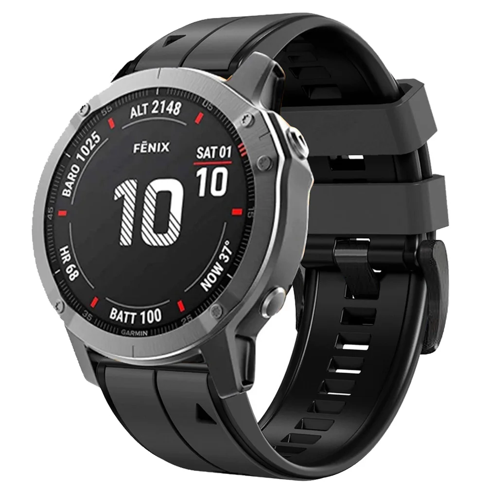 Garmin Fenix 5X 5X Plus 3 6X 7X HR GPS Ʈġ  Ʈ,  Ǹ ս 밨, 22mm 26mm