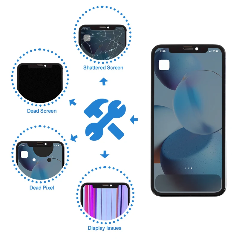 A1865 A1901 A1902 A1903 OLED Lcd For iPhone X New Display Touch