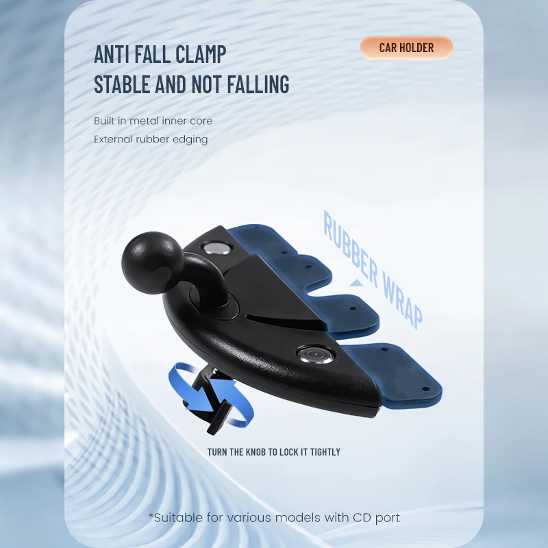 Universal 4-11 inch Tablet Holder Car CD Slot Air Vent Tablet Bracket Mobile Phone Mount Stand for iPad Pro iPhone Xiaomi Huawei 6