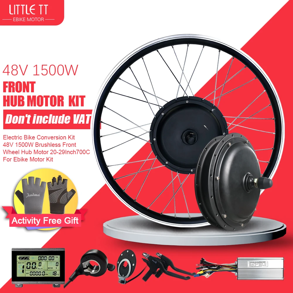 48v 1500w Electric Bike Conversion Kit Electric Bike Hub Motor Kit