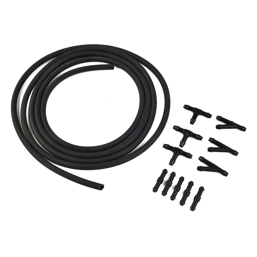 2m Auto Scheibenwischer Waschschlauch Automotive Auto Wischerblatt Rohr Windschutzscheibe Jet Spray Wischer Düse Wasser Schlauch Flüssigkeit Rohr kit – Detail 4