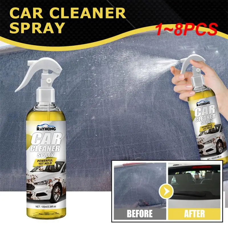 

1~8PCS Car Interior Cleaning Spray Car Surface Dirt Cleaning Powerful Decontamination Multi-Function Cleaning Spray Car