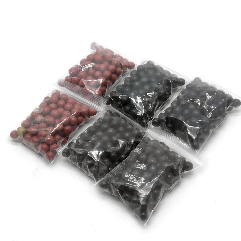 

Рогатка тренировочный боеприпасы твердый грязевой шар 9-10 мм наружный охотничий строп Рогатка катапульта Боеприпасы тактические CS шары для...