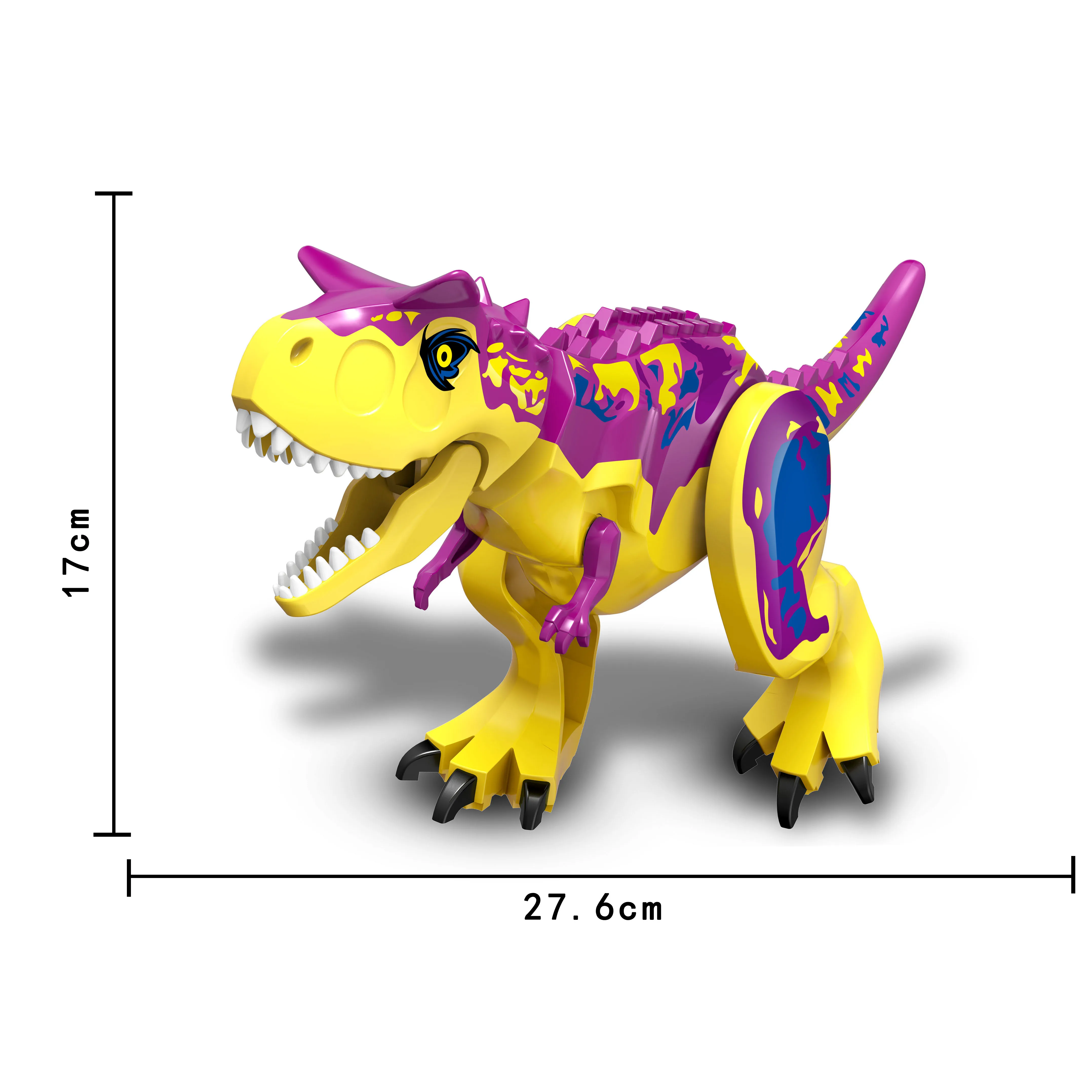 thumbnail image 1 of Brutal Raptor Building Jurassic Blocks World 2 MINI Dinosaur Figuras Ladrillos Dino Juguetes Para Niños Dinosaurios Navidad, 1 of 5