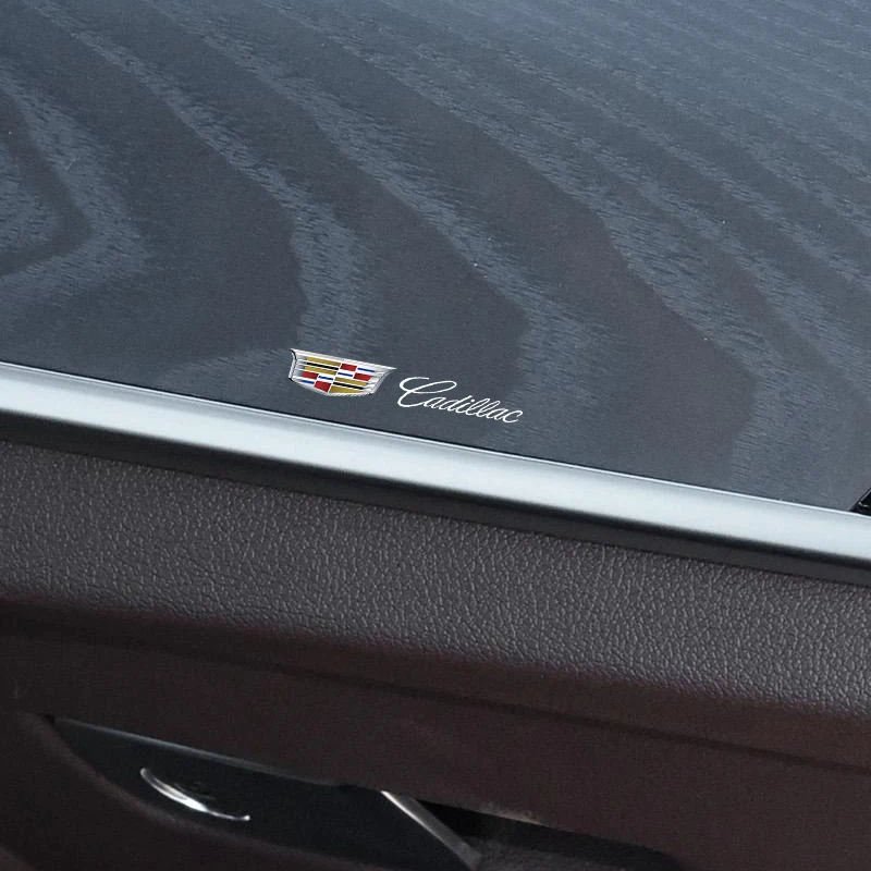 자동차 장식 스티커 창 와이퍼 백미러 스티커 캐딜락 로고 에스컬레이드 CTS ATS SRX XTS XT5 STS CT5 CT6 BLS XLR