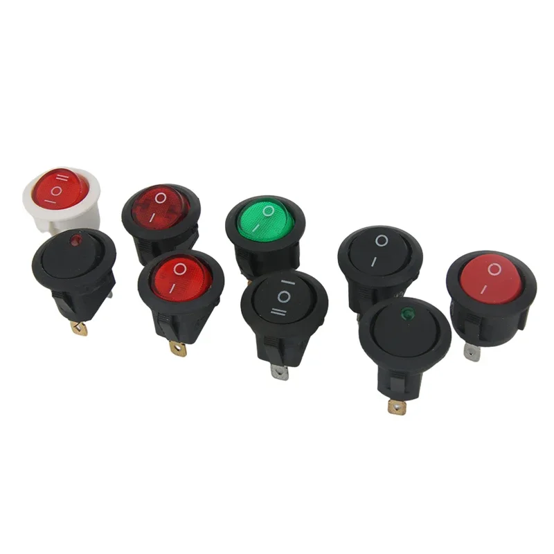รูปสินค้า สวิตช์ไฟ LED ปุ่มกด 2 ปุ่ม สำหรับรถยนต์ 12V/24V