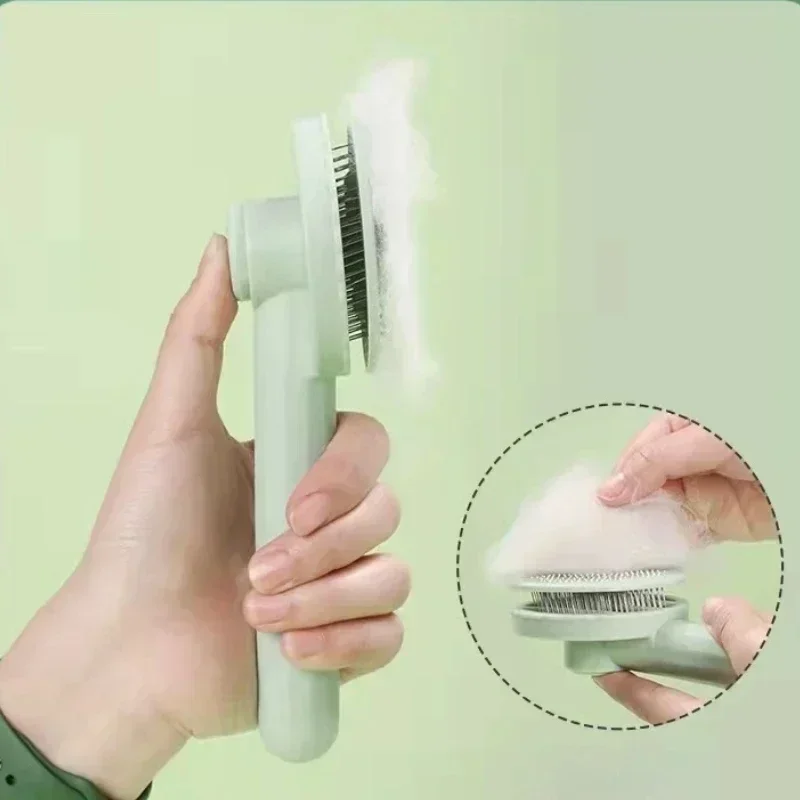 Cat Brush Pet Grooming Brush for Cats Remove Hairs Pet Cat Hair Remover Pets Hair Removal Comb Puppy Kitten Grooming Accessories 5