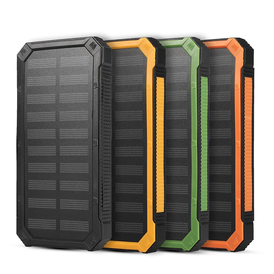 Portable Solar Power Bank DIY Kit 20000mAh Dual USB