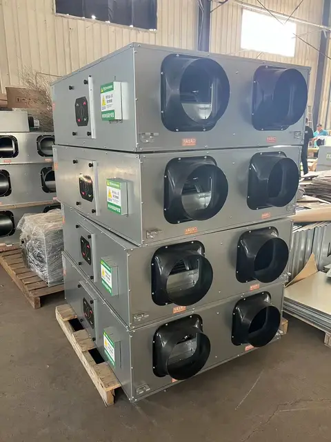 Ceiling-mounted Two-way Fresh Air Flow Fan Ventilation System Central Double Way Bidirectional Flow Ventilation 4