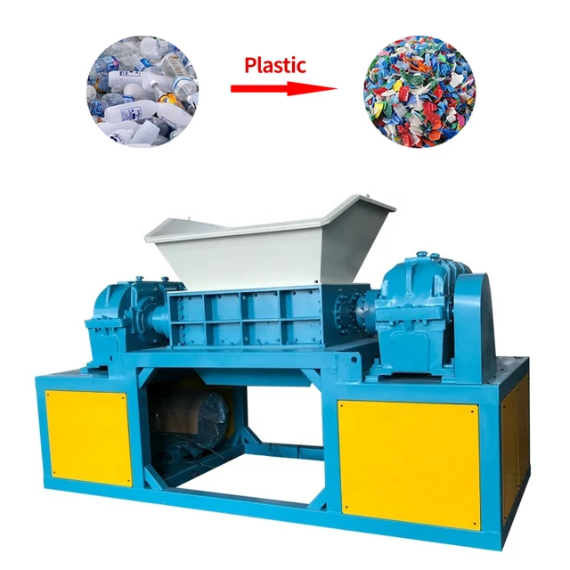 Triturador De Plástico De Metal De Sucata De Eixo Duplo Usado Car Shell  Shredding Waste Metal Shredder Máquina - AliExpress