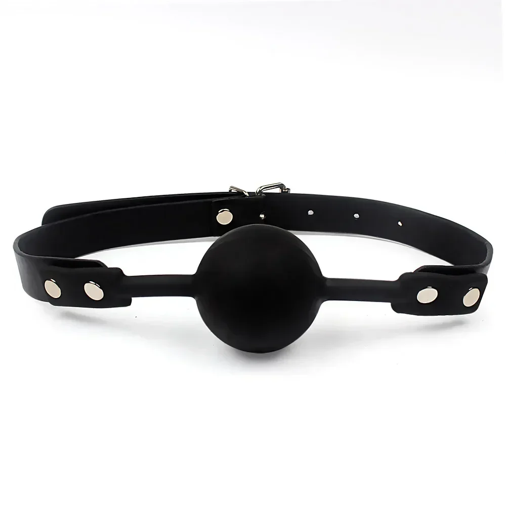 Silicone Gag Ball Sex Toys Open Mouth Gag BDSM Bondage Mouth Ball Woman Couples Adult Sex Games Erotic Accessories Harness sex party toys erotic sex toy sex toys sex bondage toys