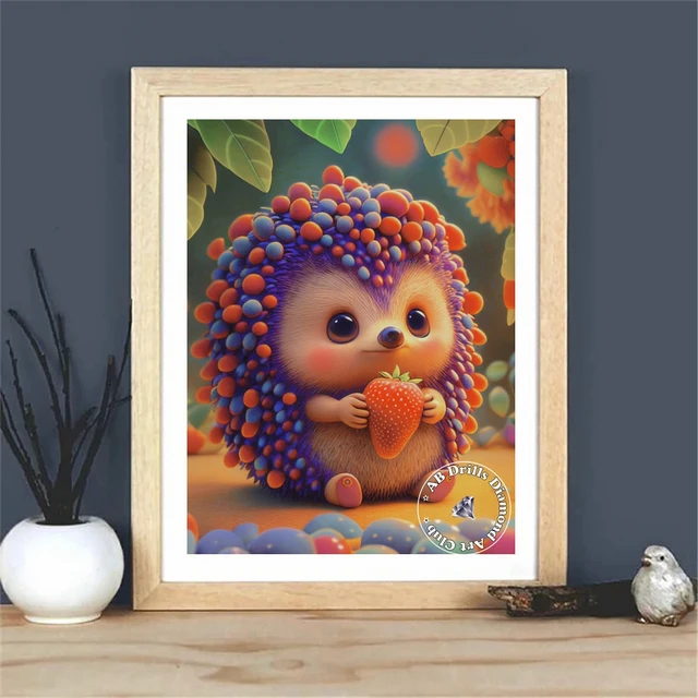 Red Panda and Girl 5D DIY AB Diamond Painting Kits Cute Animal Cross Stitch  Rhinestone Mosaic Art Craft Home Decoration Kid Gift