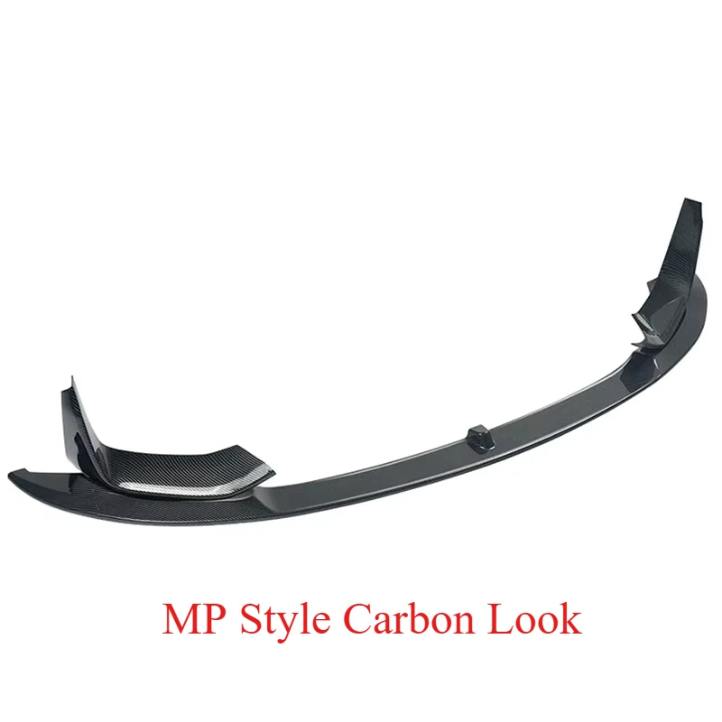 BMW M3 F80 M4 F82 MP 스타일 2014-2020용 자동차 하단 프론트 범퍼 립 스포일러 디퓨저, 고품질 ABS 바디 키트 액세서리
