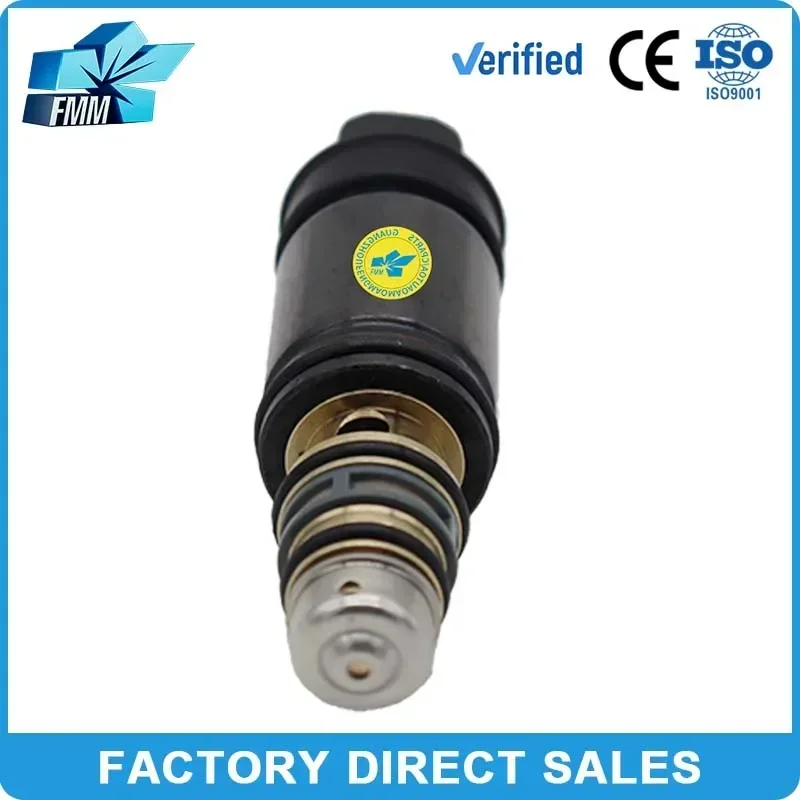 FMM 자동차 에어컨 압축기 메르세데스 벤츠 BMW Audi 6SEU16C 7SEU17C 용 전자 솔레노이드 제어 밸브