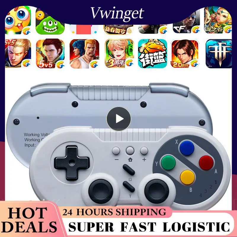 Controller Per Gamepad Wireless Per Controller Di Gioco Switch Per Funzione Turbo A Vibrazione A Doppio Motore Per Pc Windows