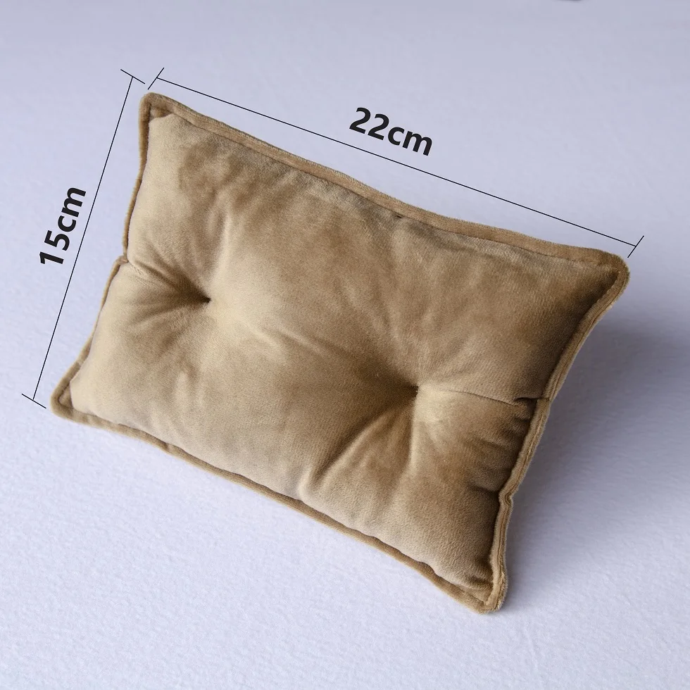 Newborn Photography Props Posing Velvet Poses Cushion Mini baby Pillow Mat Photography Accessories
