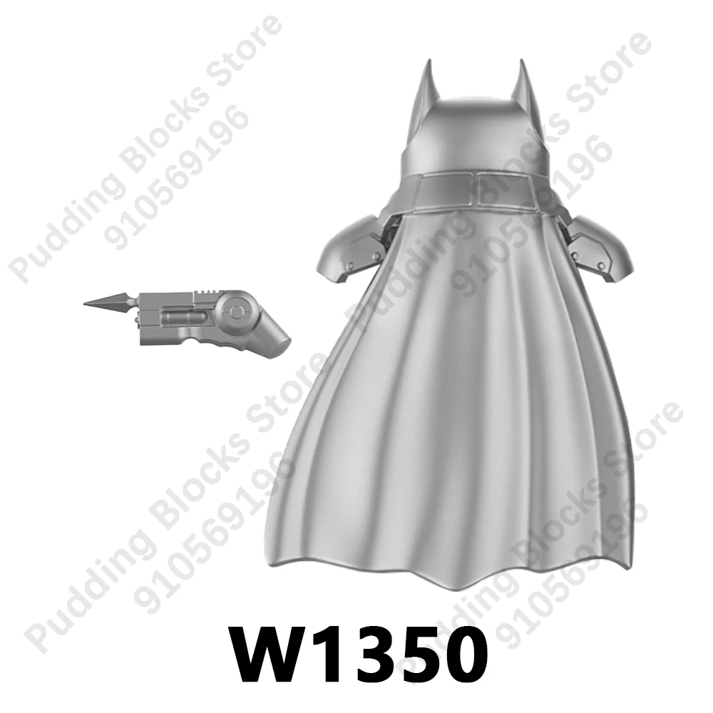 W1348-1350 빌딩 블록 액션 피규어 W1348 W1349 W1350 벽돌 액세서리 성인 어린이 장난감 디오라마 룸 몬테소리 선물
