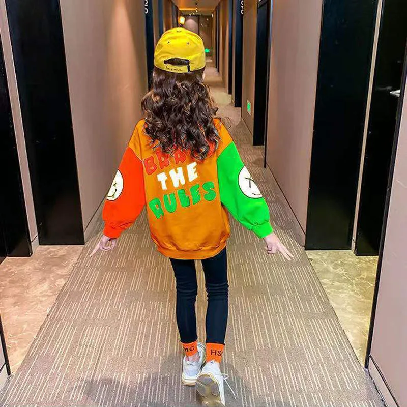 Autumn Girls Clothing Sets Winter Teens Tracksuit Big Children's Casual Sweater + Pants Kids Sports Suits 4 5 7 9 11 13Y kids clothing set girls clothing set kids sports suit children sports suit kids sweatshirt set