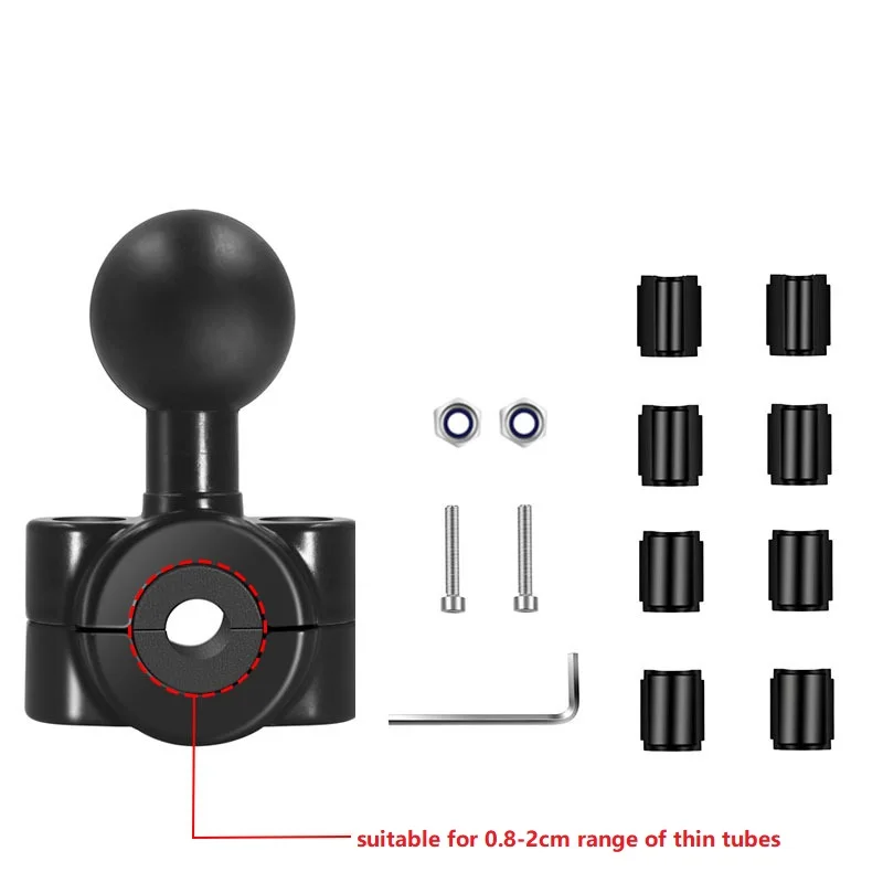 Compact Ball Headrest Mount for Camera and Phone Accessories