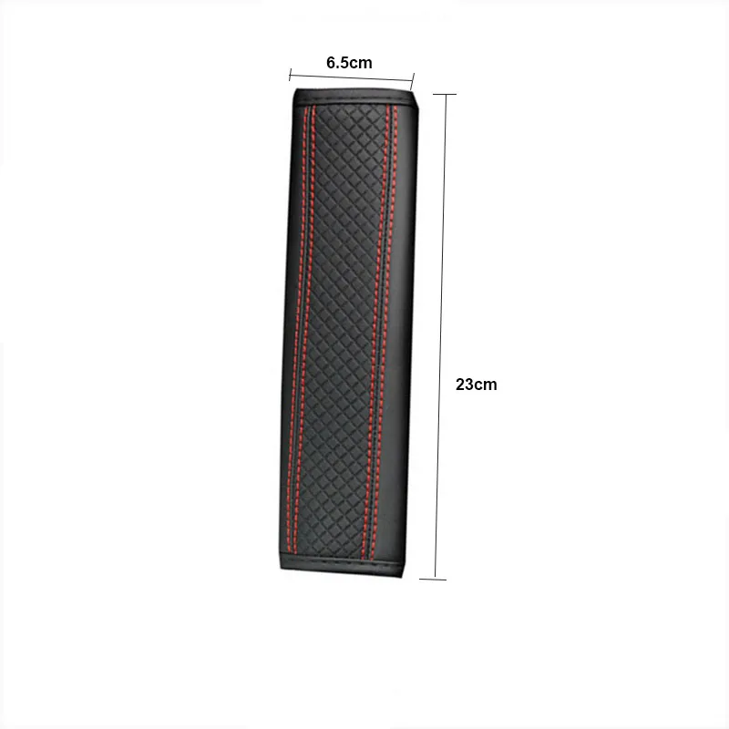 Car Accessories Seat Belt PU Leather Safety Belt Shoulder Cover Breathable Protection Seat Padding Pad Auto Interior Access seat belt covers seat belt protection seat belt protector car seat belt accessory safety belt shoulder guard