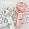 MINISO Cinnamoroll Small Fan Kawaii Anime My Melody Pochacco Cute Summer Desktop Portable Fan Usb Charging Toys Girls Gifts 1
