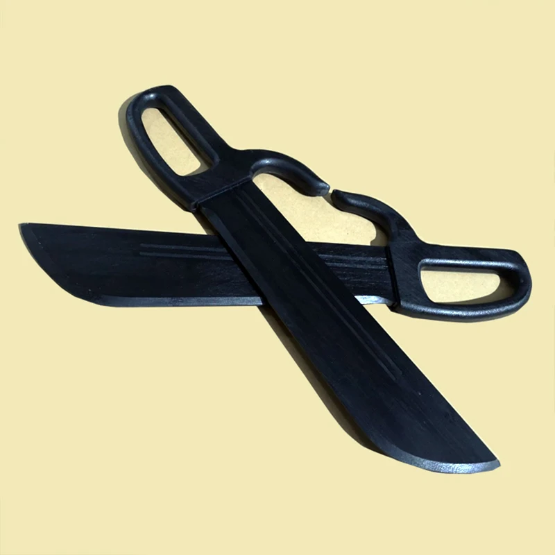 1 pair Wooden wing chun butterfly swords wood knife double martial arts knifives