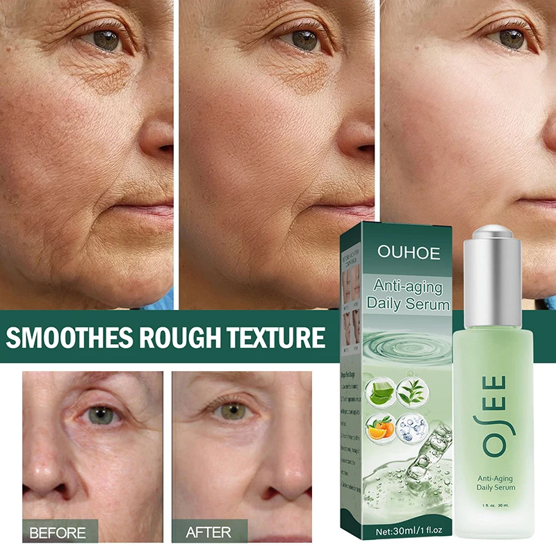 Advanced Deep Anti-wrinkle Serum Anti Aging Daily Serum Improve Fine Lines  Lifting Shrink Pores Moisturize Skin Care Product _ - AliExpress Mobile