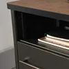 Sauder Boulevard Cafe Executive Desk, in Black finish 4
