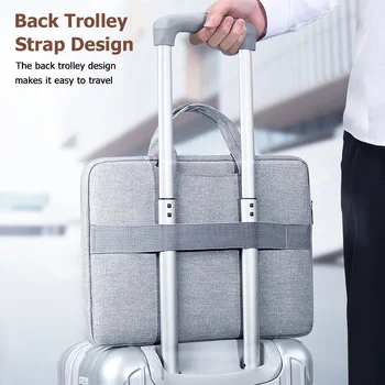 Borsa universale per laptop, custodia per notebook per Macbook 11 12 13 14 15 15.6 pollici, borsa per computer, valigetta, borsa da viaggio resistente all'acqua