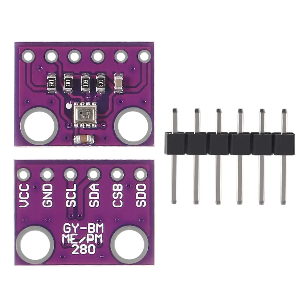 รูปสินค้า เซ็นเซอร์วัดความดันและอุณหภูมิ BMP280 3.3V ความแม่นยำสูง