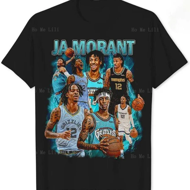 Ja Morant Basketball Oversize T Shirt Printed Men'S Clothes Short Sleeve  Streetwear Big Size Top Tee - AliExpress