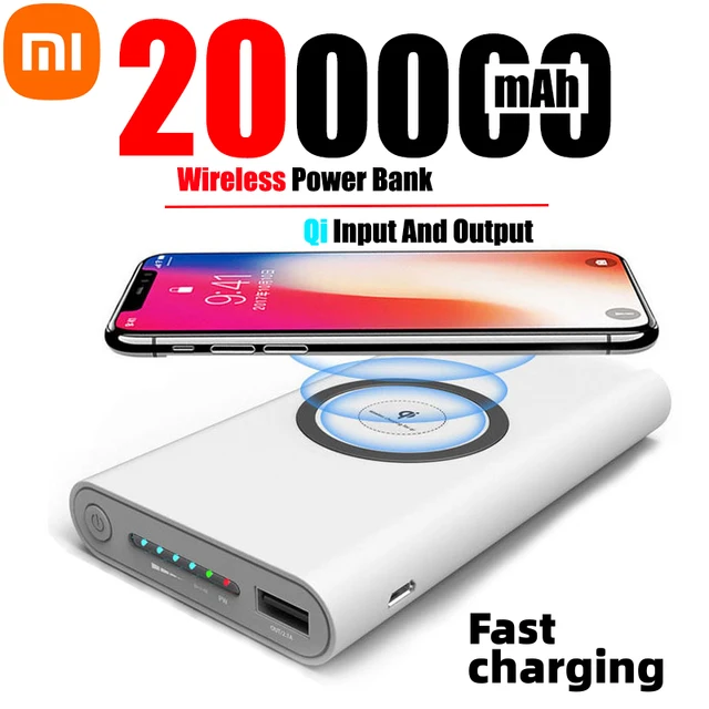 Xiaomi 200000mAh 보조배터리: 초대용량, 무선 충전, 여행 필수품