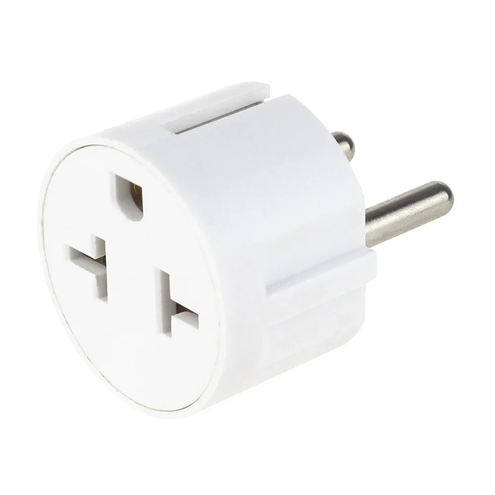 US Plug USA to EU Plug Adapter 20A 250V EU Converter USA US To Wall Socket Fireproof AC Travel Adapter