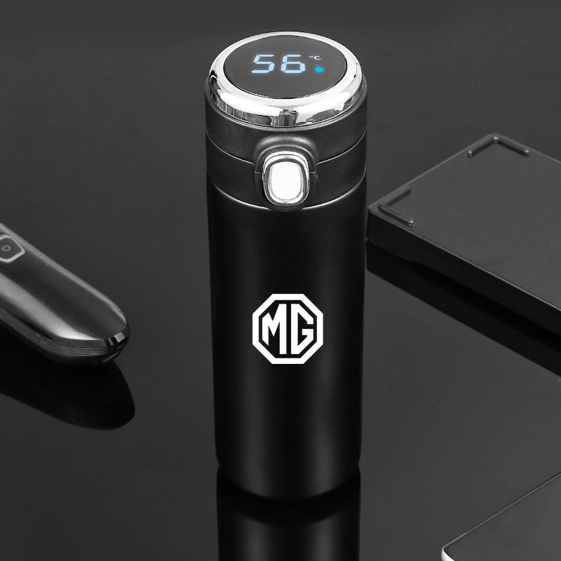 Borraccia Termica Intelligente Da 400Ml Tazza Da Viaggio Bottiglia D'Acqua Sottovuoto Per Mg Zs Mg 3 Mg 5 Mg 6 Mg 7 Gt Hs Accessori Per Auto Ettore