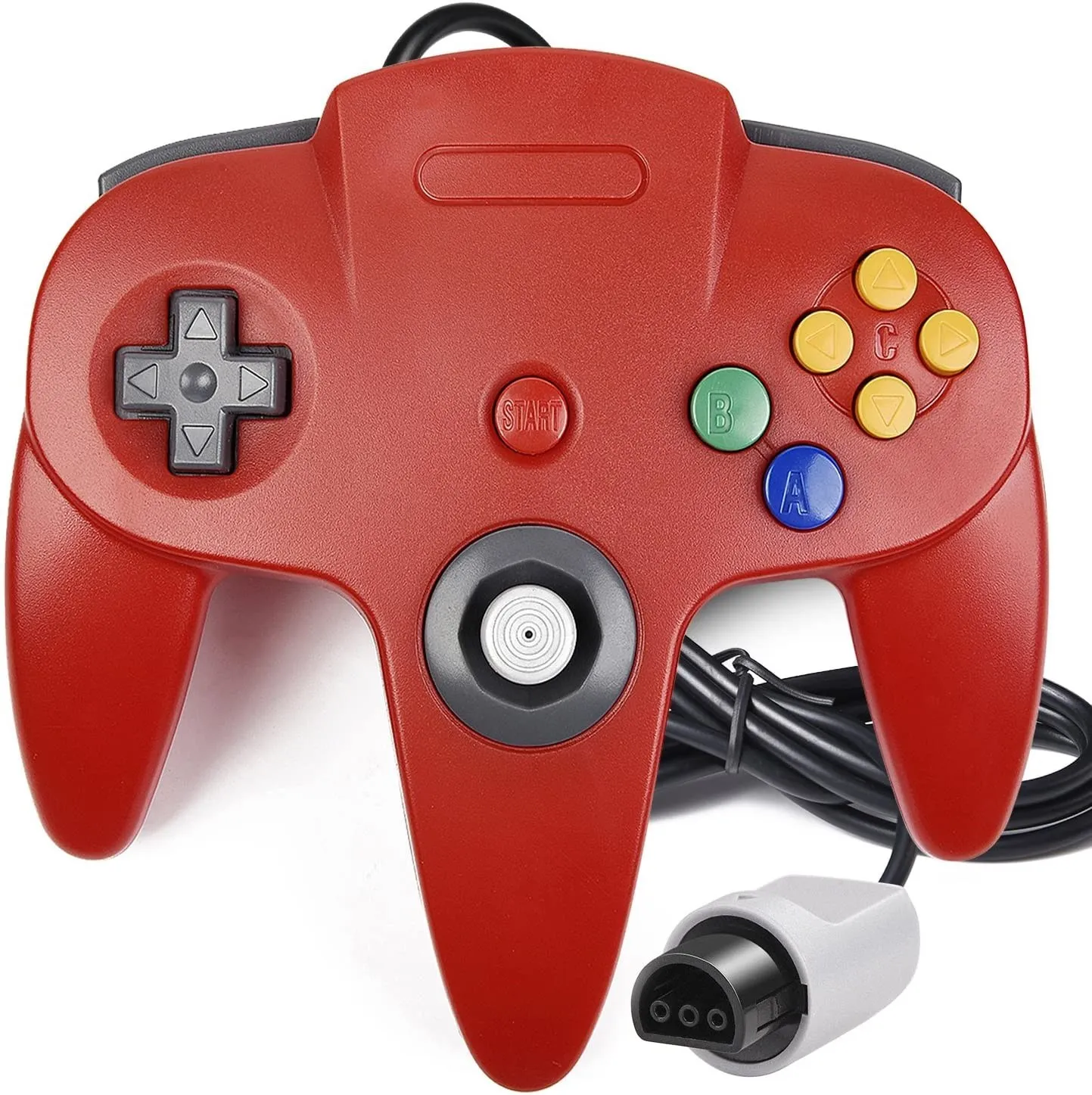 N64 Controller Classic Wired N64 64-bit Gamepad Joystick for Ultra 64 Video Game Console