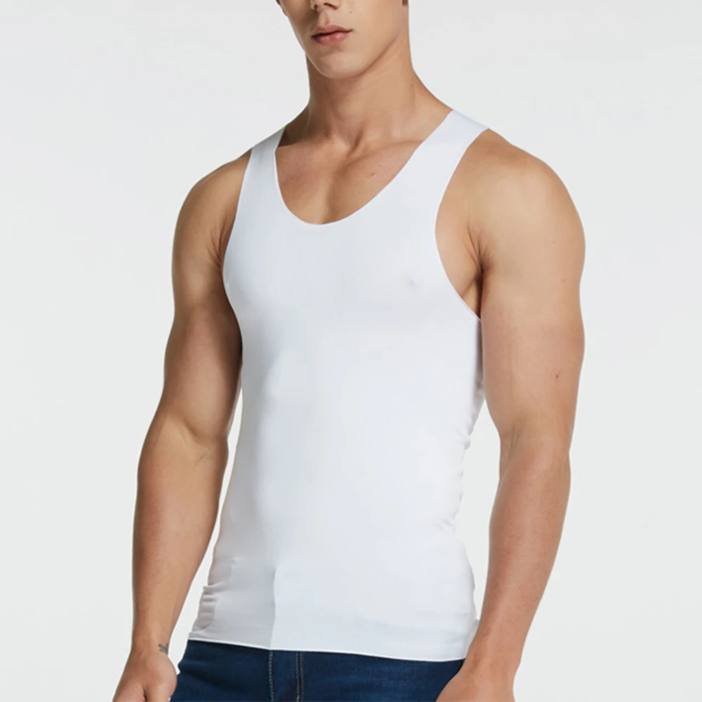 

Футболка мужская летняя дышащая, повседневная майка, удобное нижнее белье для фитнеса и тренировок