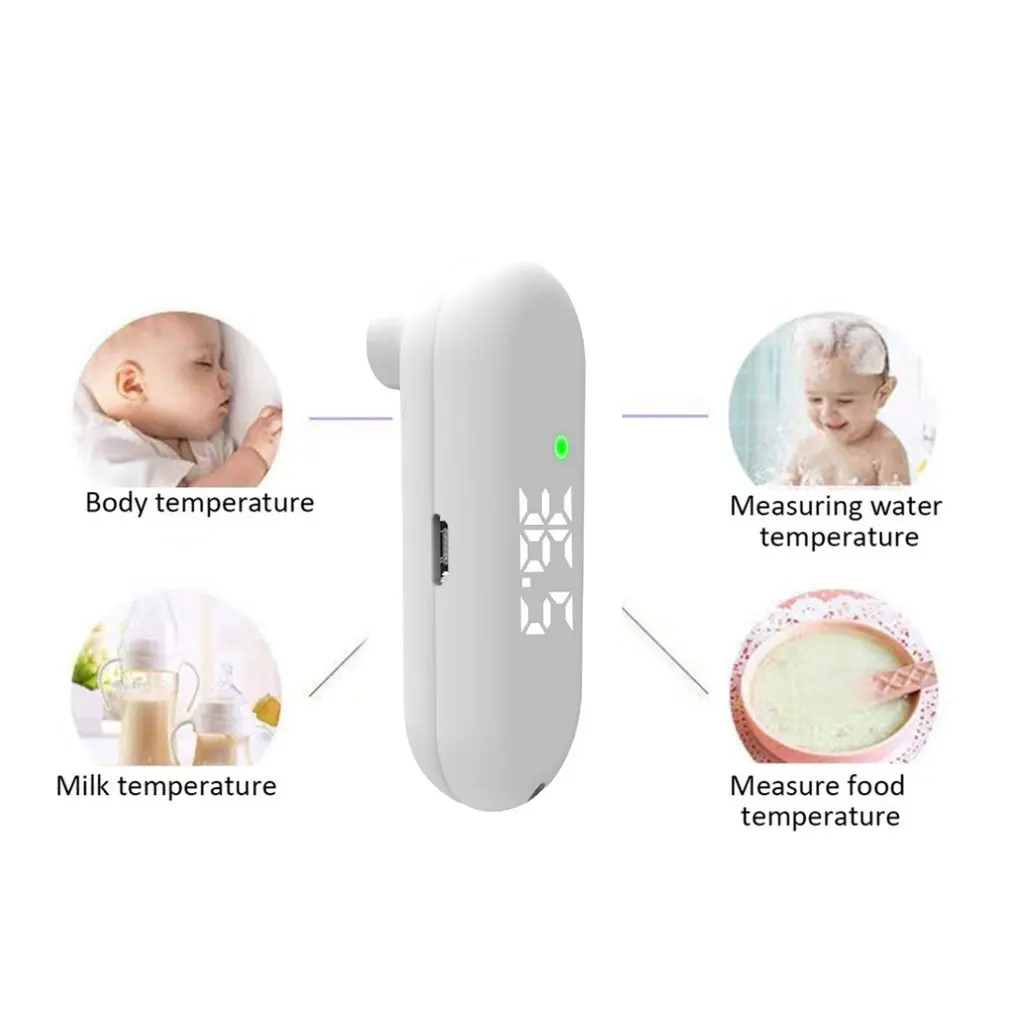 Digital Thermometer Handheld Body Forehead Non-contact Medical Infrared Temperature Meter Tool Home Outdoor Use