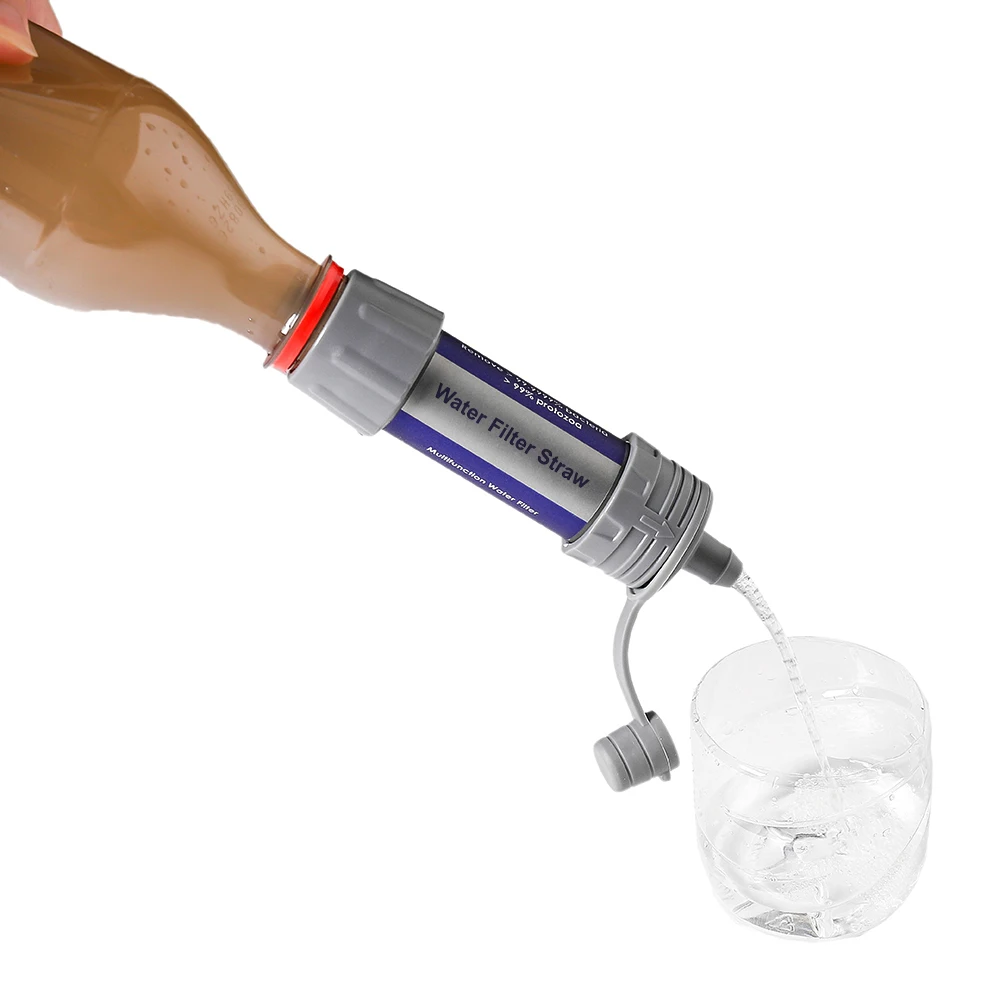 Water Purifier Outdoor With 5000 Liters Filtration Capacity Camping Emergency Survival Tool