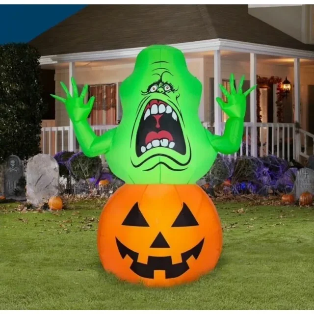 Halloween Inflatable Model Grim Reaper Spooky Ghost Decortions  with LED Lights Outdoor Courtyard Decor Home Garden Festival 5