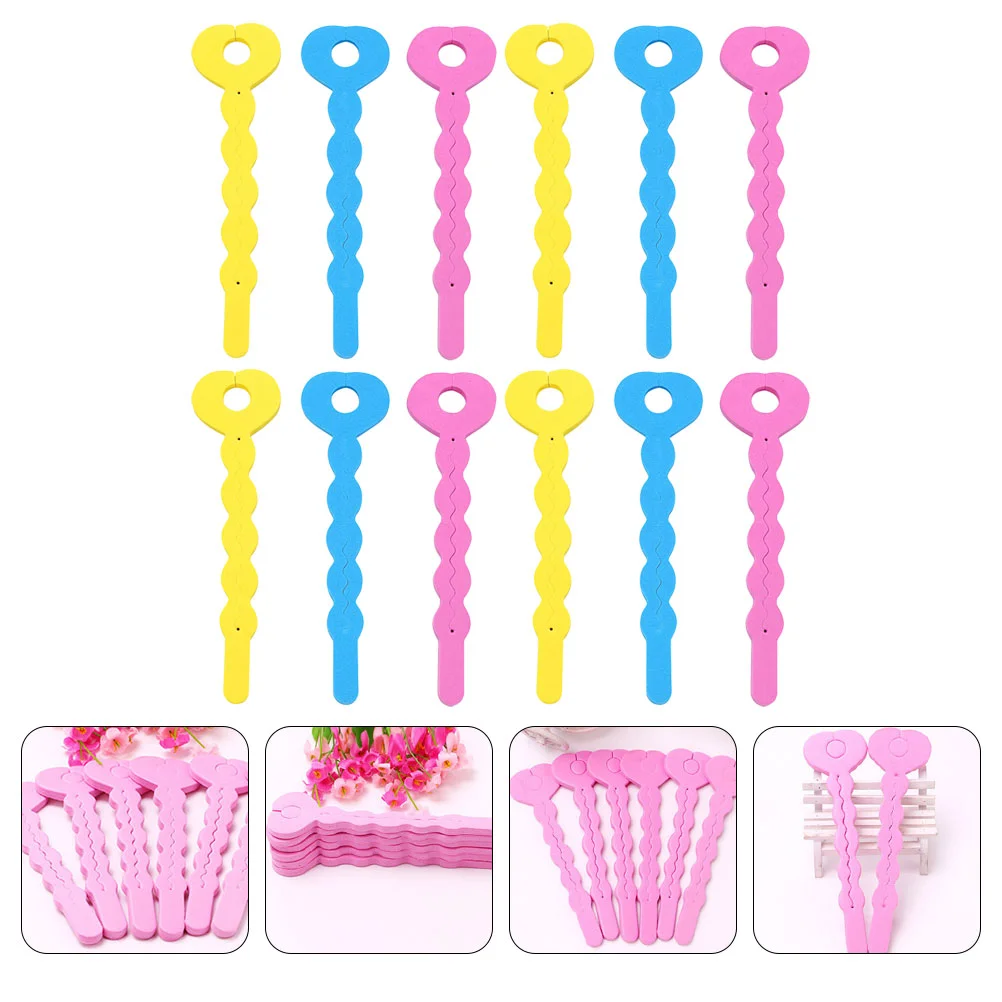 

24 Pcs Curls Sponge Curling Iron Miss Volume Rollers for Hair Salon Curler Stick