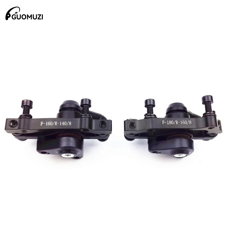 Bicycle Disc Brake Front Rear Bicycle Caliper Mechanical Disc Aluminum Alloy Wire Pull Disc Brake Caliper MTB Brake Accessories