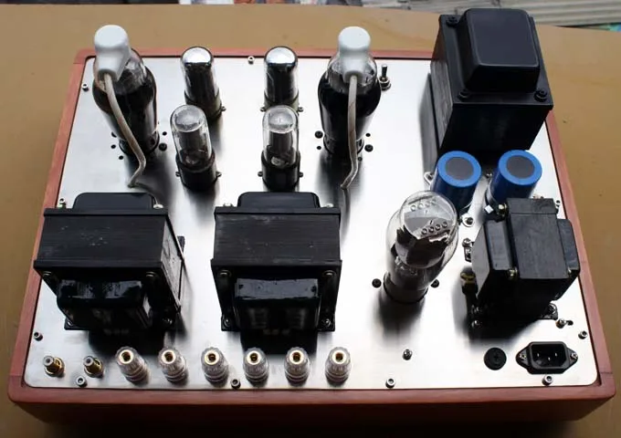 

latest arrival FD422 direct heat Class A single-ended amplifier amplifier 8W*2 FD422*2/6J8P*2/WY-3P*2/5Z3PAT