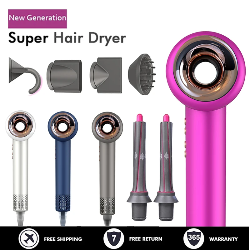 Beauty One Ionic Professional Hair Dryer With Flyaway Attachment