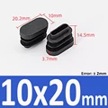10x20mm(Black)