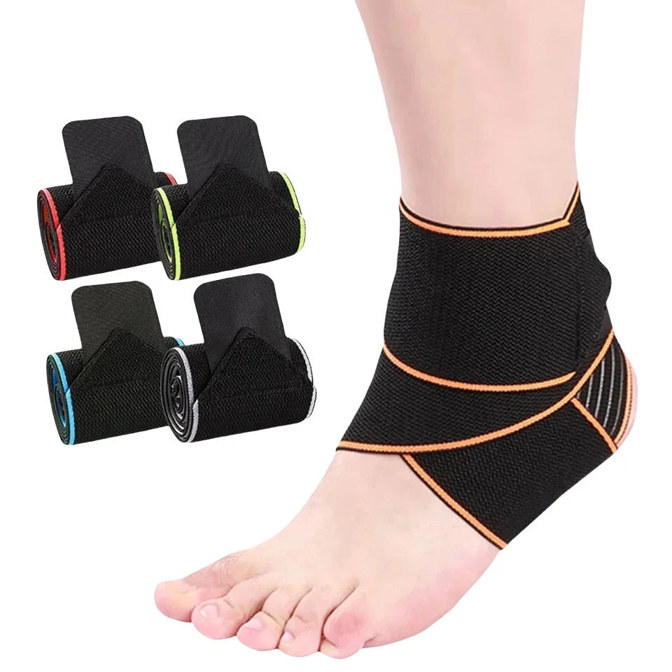 Ankle Support Professional Elastic Brace Sports Strain Wraps Bandages 1PCS