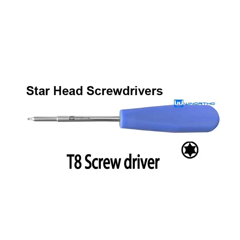 2.7mm star head screws self-tapping screwdriver AO winortho Veterinary Instrument animal orthopedic vet tool veterinary surgical instruments orthopedic instruments For pet alps tplo