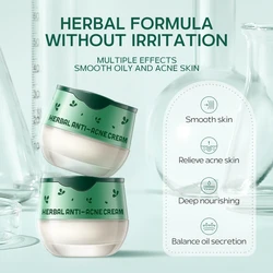 8g Anti-acne Cream Shrink Pores Oil-proof Skin Care Products Moisturizing and Refining Pore Soothes The Skin Anti-acne Cream