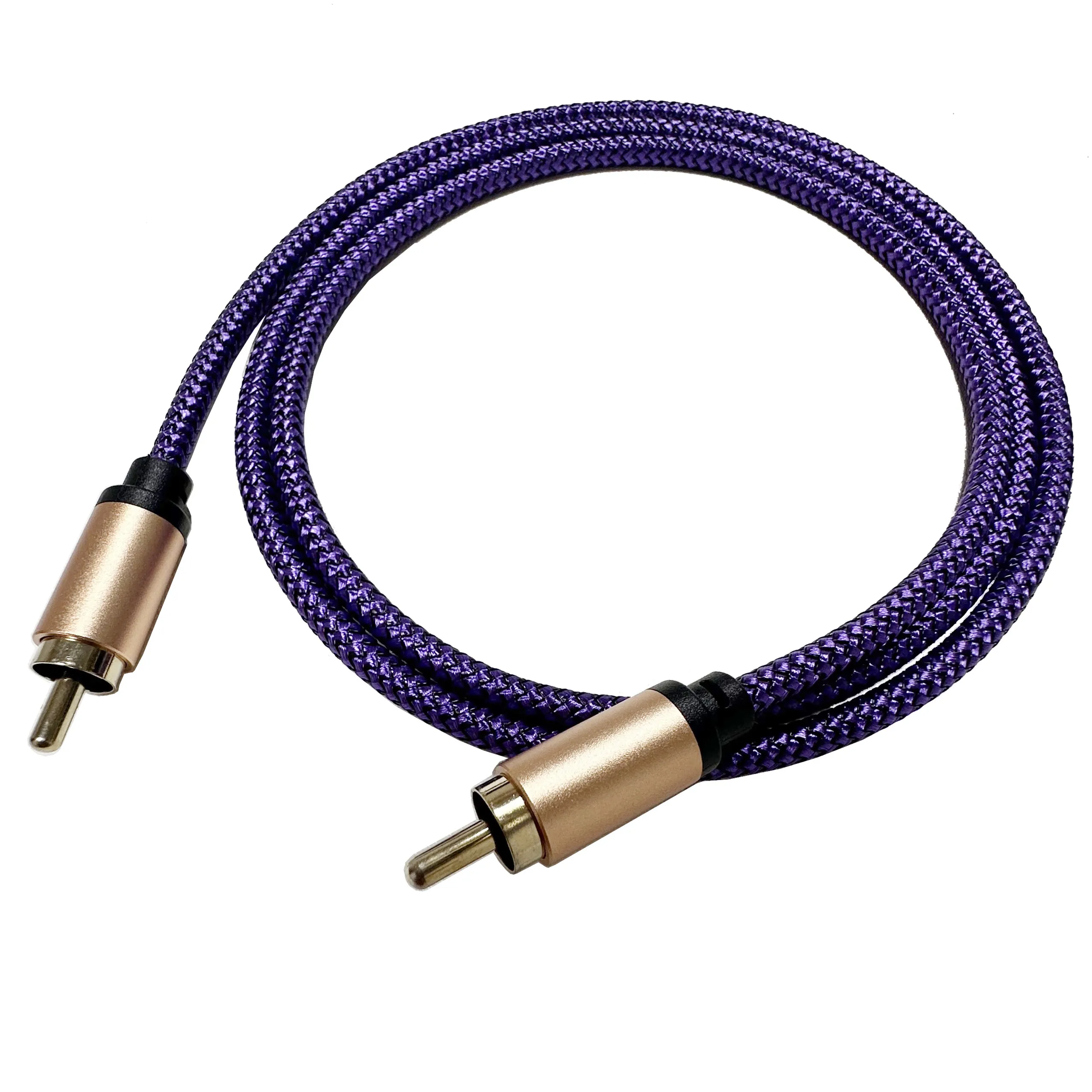 Premium Nylon Braided RCA Digital Coaxial Audio Cable