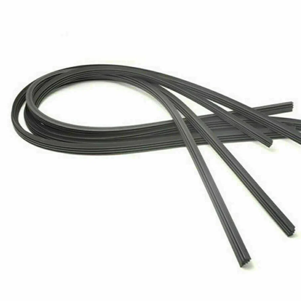 2pcs26'' Wiper Blade Auto Car All Seasons Windshield Wiper Blades Refills Natural Rubber Strips Blade Replacement Parts